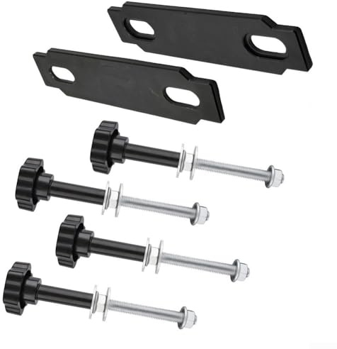 ZAMETTER Off-Road-Dachträger, Dachrahmen, seitliche Anti-Rutsch-Platte, Escape Plate Fixing Bracket Kit, Anti-Rost Recovery Board Montage-Kit