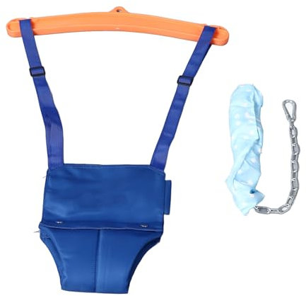 Saltador para Puerta de bebé, Correas Ajustables, Mejora el Equilibrio y la Coordinación, Hamaca Interior para Bebés de 6 a 24 Meses, Colores Brillantes, Juguete para