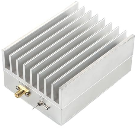 Vocdikficy Amplificatore di Potenza per TV Digitale DTMB 45-1100MHz Classe A 4W 36.5dBm con Dissipatore di