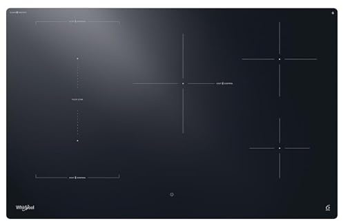 Whirlpool WTX8017DCF2 plaque Noir Intégré 80 cm Cuisinière à induction 5 Cuisinière(s)