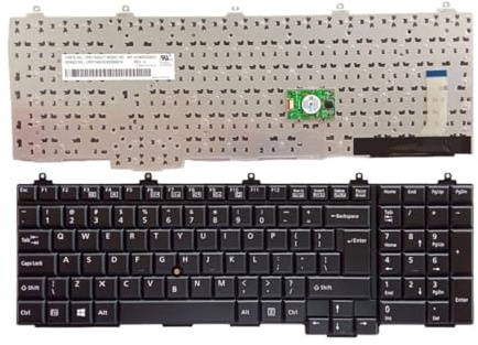 ZMHYGEW UI Laptop-Tastatur für Fujitsu für LifeBook E751 E752 E781 E782 Notebook-PC