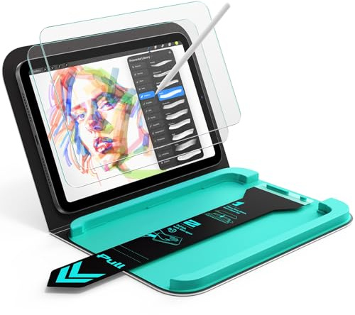 ESR 2 Stück Paper-Feel Schutzfolie für iPad (A17 Pro) Mini 7/6, 9H Härte