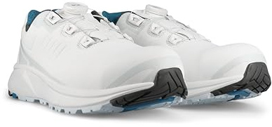 SIKA Unisex-Sicherheitsschuhe aus Mikrofaser, BOA Fit System, Schuhe mit Aluminium-Zehenkappe, rutschfeste Gummisohle, Wasserabweisende Arbeitsschuhe für Fachkräfte in der Lebensmittel&Medizinbranche