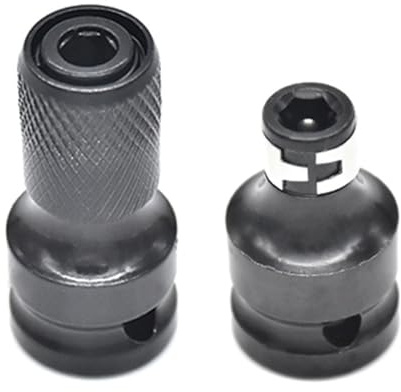 2Pcs Square Ratchets Socket Adapter Reducers Converters Set 1 / 2inch Square to 1/4 ' ' Driver Conversions
