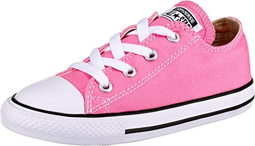 Converse All Star Low Infant Trainers Pink - 8 Infant UK