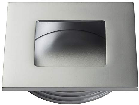 SOTECH Einlassgriff Muschelgriff EL-05 Chrom matt 40 x 40 mm
