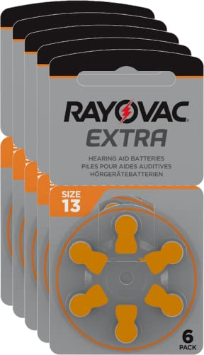 Rayovac Typ 13 - 30 Stück Hörgerätebatterien