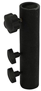 EUROLITE STV-3529 Adapter lang | Massiver Adapter für 35-mm-Rohr, 28-mm-TV-Zapfen, Maximallast WLL 100 kg