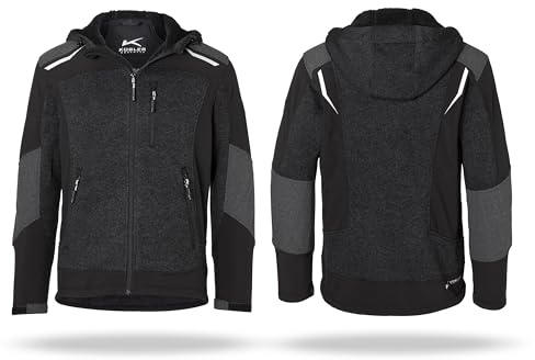 KÜBLER Workwear Bekleidung 17419511-9899 Kübler Jacke dunkelgrau/schwarz, L