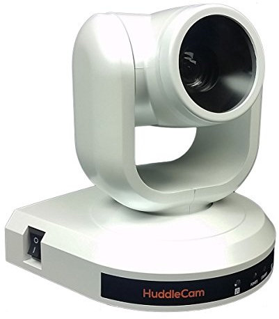 HuddleCamHD USB Video Conferencing Cameras - PTZ Cameras for Zoom Video Conferencing and More (20X (White))