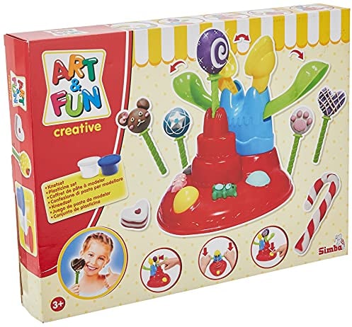 Simba 106324055 - Art & Fun Knetset Süßigkeiten