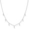 Thomas Sabo Damen Kette Collier Baguette-Form 925 Sterling Silber KE1903-051-14-L40v