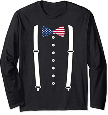 Kummerbund Hosenträger Smoking Kostüm Langarmshirt