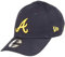 New Era Atlanta Braves MLB Rear Logo Navy/A-Gold 9Forty Adjustable Cap - One-Size