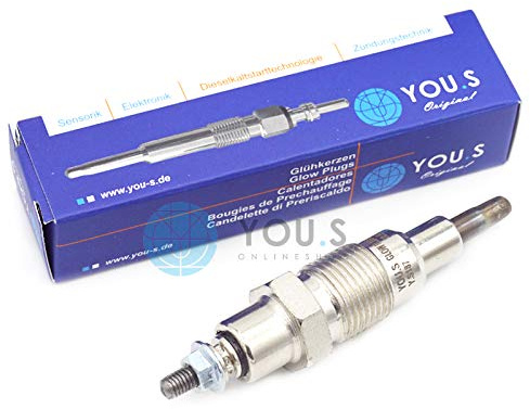 1 x YOU.S Original 10,5 V Glühkerzen Komplettlänge [mm]: 90 für Oldtimer Traktor
