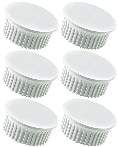 NCC-Licht 6 x LED Leuchtmittel Modul 5W matt 230V 400lm 827 Warmweiß 2700K flach 120°