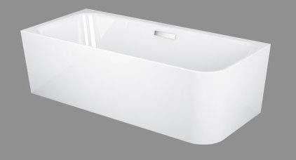 Bette Art IV Eck-Badewanne 185x80cm, 2 Rückenschrägen, 3480 CERHK, Ecke Links, Farbe: Weiß - 3480-000CERHK