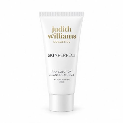 Judith Williams SkinPerfect AHA-Solution Cleansing Mousse, 150 ml | verfeinert Hauttextur - erhöht Hautaufnahmefähigkeit