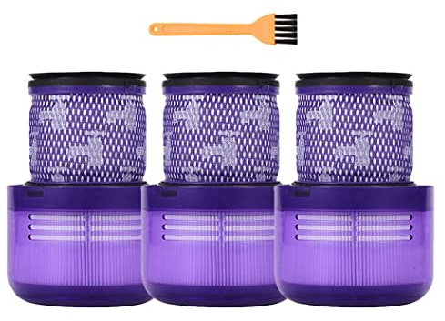 3 Pz Filtro Hepa per Dyson V15 V11 SV14 Cyclone Animal Absolute Total Clean Ricambio con Strumento di Pulizia