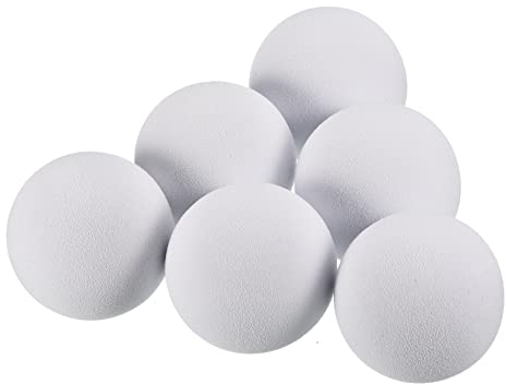 PATIKIL Golfbälle Schaumstoff 10Pack Eva Schwamm 42mm Übungsgolfbälle Golf Schaumstoff Bälle für Innentraining, Weiß