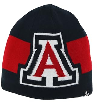ZHATS Unisex-Erwachsene NCAA Offiziell lizenzierte, Rückseite Beanie Mütze, Team-Farbe, Einheitsgröße