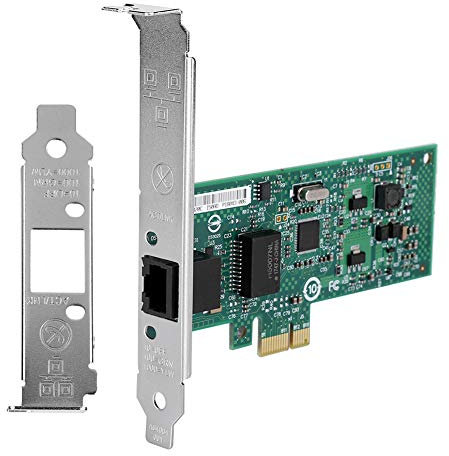Gigabit PCI-e Network Adapter Card for Intel 82574L Chip, 10/100/1000Mbps NIC for Win98se, Me, NT, 2000, XP, Win7, 8, 8.1, 10, DOS,