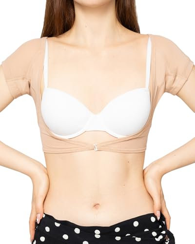 Fibershirts® – Anti-Schweiß-Oberteil für Damen – Saugfähiges und weiches Damen-Unterhemd – Schützt 100% vor Schweißflecken – Top Damen – ArmPads Pro und Silver-Behandlung – Top – Damen Tops