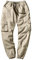 Schnittschutzhose Herren Hosen Herren Mit Kordelzug Loose Fit Sport Trainingshose Herren Herren Hose Stretch Atmungsaktiv Herren Chino Hose Leicht Soft Leinen Shorts Herren(1-Khaki,XXL)