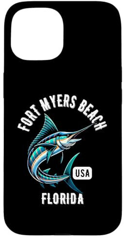 Hülle für iPhone 15 Fort Myers Beach Florida USA Angeln Design