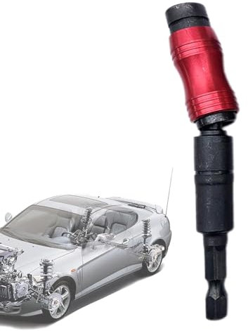 Qumiuu Magnetischer Schraubendreher-Bithalter für elektrische Bohrmaschinen, flexible Bohrerverlängerungen - Flexible Mehrwinkel-Bithalter,Selbstsicherndes Schraubendreher-Werkzeug zum Wechseln des