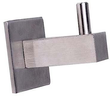 Uonlytech Gancio Appendiabiti Portasciugamani Porta Sciarpe Acciaio Inossidabile Montaggio A Parete Accessorio Elegante Per Il Bagno Ruggine