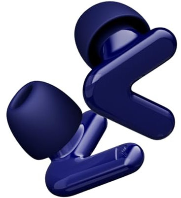 Alpine Tune Ohrstöpsel für Konzerte und Musik, Festival Ohrstöpsel mit Schalldämpfung, Hifi Klangqualität, 19dB Gehörschutz mit Klarem Klang, 4 Größen, Festivals, Partys, Raves & Clubs, Dunkelblau