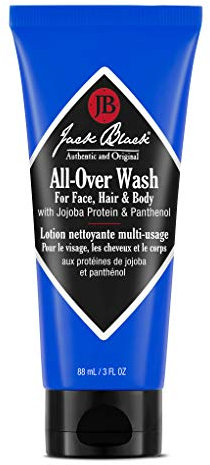 Jack Black All Over Wash for Face, Hair & Body (Travel Size) 88ml/3oz - Herren-Hautpflege