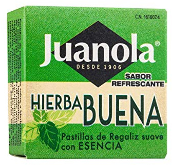 Juanola Pastillas hierbabuena 5.4 gr.