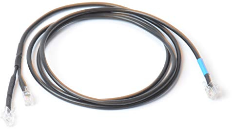 Dadusto 14201-10 DHSG EHS Adapterkabel Länge 150 cm elektronische Fernrufannahme von Gesprächen kompatible Geräte GN Jabra Pro 920 9470 Engage 65 und 75