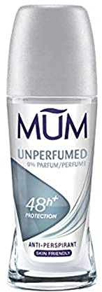 Mum Deo Roll-on ohne Parfum, 50 ml, 6er Pack (6 x 50 ml)