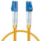 ipolex Cavo patch in fibra LC a LC Modalità unica, cavo fibra ottica 1/10Gb OS2, cavo Internet in fibra ottica duplex 9/125μm jumper fibra ottica LSZH per transceiver SMF SFP/SFP+, 3 metri, 1-Pack.