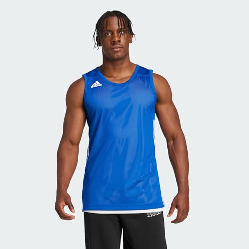 adidas Men's 3G Speed Reversible Jersey, Collegiate Royal / White, S