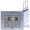 ACURITE Digital Wireless Fridge and Freezer Thermometer with Alarm and Max/Min Temperature for Home and Restaurants (00515M), Stainless Steel Finish, 4.25 x 3.75