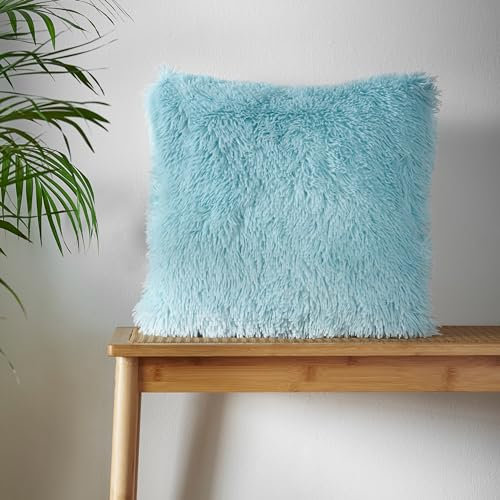 Catherine Lansfield Cuddly Cushion 45x45cm Duck egg