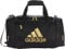 adidas Unisex Erwachsene Defender 4 Small Duffel Bag, Schwarz/Gold-Metallic, Small (38 L), Defender 4 Kleine Seesack