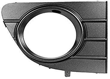 Griglia destra paraurti anteriore con sede fendinebbia verniciata metal/dark, compatibile con FIAT PUNTO EVO dal 10/2009