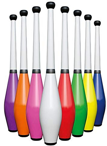 Henrys Clava di Giocoleria Pirouette Loop Training Set di 3 - Juggling Club per giocolieri