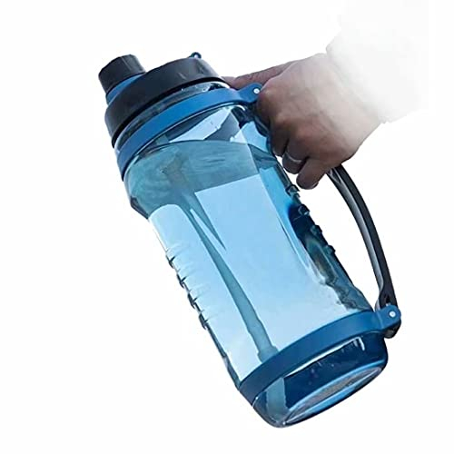 HGTRH Gourde Sport avec Tuyau, Bouteille d'eau De Cyclisme Protection-système Anti-Gouttes Etanche réutilisable Facile Nettoyer Un Clic Flip Couvercle pour Fitness Vélo Camping Yoga Gym