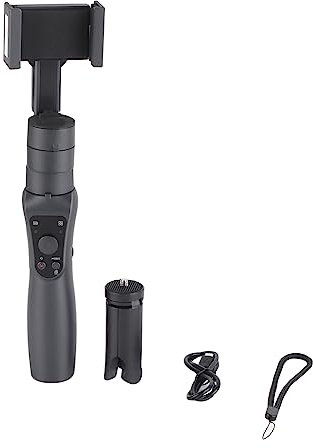 S5 3-Achsen-Handheld-Gimbal-Stabilisator für Smartphone-Kamera-Videoaufzeichnung Gesichtsverfolgung, 3-Achsen-Gimbal-Stabilisator für Smartphone-Vlog-Youtuber-Live-Videoaufzeichnung