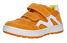 Lurchi Jungen Dominik Sneaker, Orange, 27 EU Weit