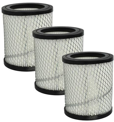 vhbw Filterset 3X Staubsaugerfilter Ersatz für Scheppach 7906401701 für Staubsauger - HEPA Filter Allergiefilter