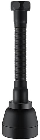 ANBOO Aérateur de Robinet, 3 Modes Tête Douchette Evier Cuisine,360° Pivotant Robinet, Extension Embout Robinet Cuisine, Douchette Evier Cuisine(Noir)