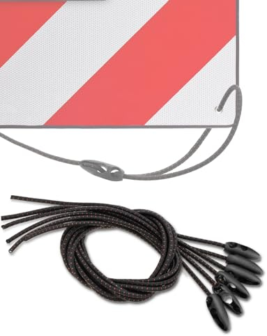 Gepäckspanner für Warntafel, 6X 100cm Italien Warntafel Spanngurte BESPOTCL Befestigung von Spanien Warntafeln Elastische Spanner Verstellbar für Warnschildern, Fahrradträger, Roadtrip usw.