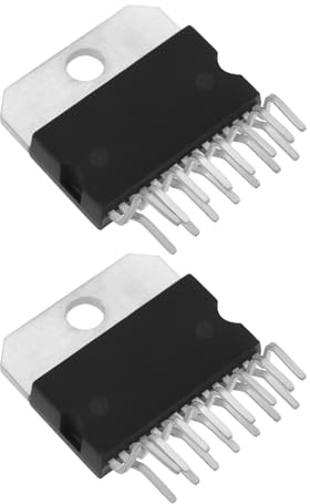 Create idea 2 Stück TDA7293 Halbleiter-Audio-Schalterverstärker, 100 W, 15 V, 15-poliger Chip für Gitarre, TV-Empfänger, Ladeschaltung, Mikrowelle, Kommunikation